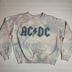 AC/DC Pastel Tie-Dye Sweatshirt